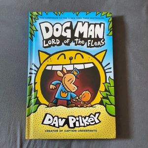 Dog Man Lord of the Fleas by Dav Pilkey NEW